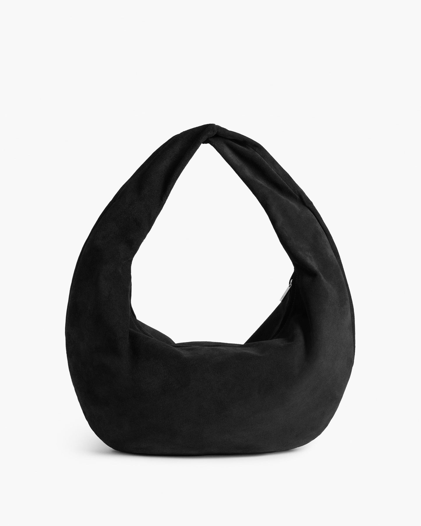Alva Shoulder Bag Suede Black