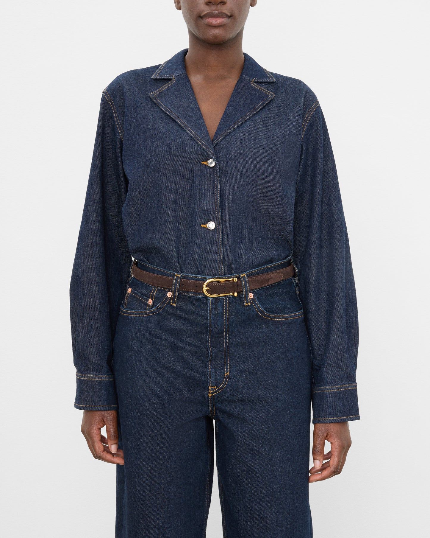 Betty Belt Suede Chocolate