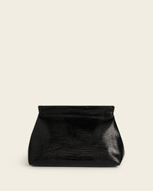 Clay Clutch Leather Black