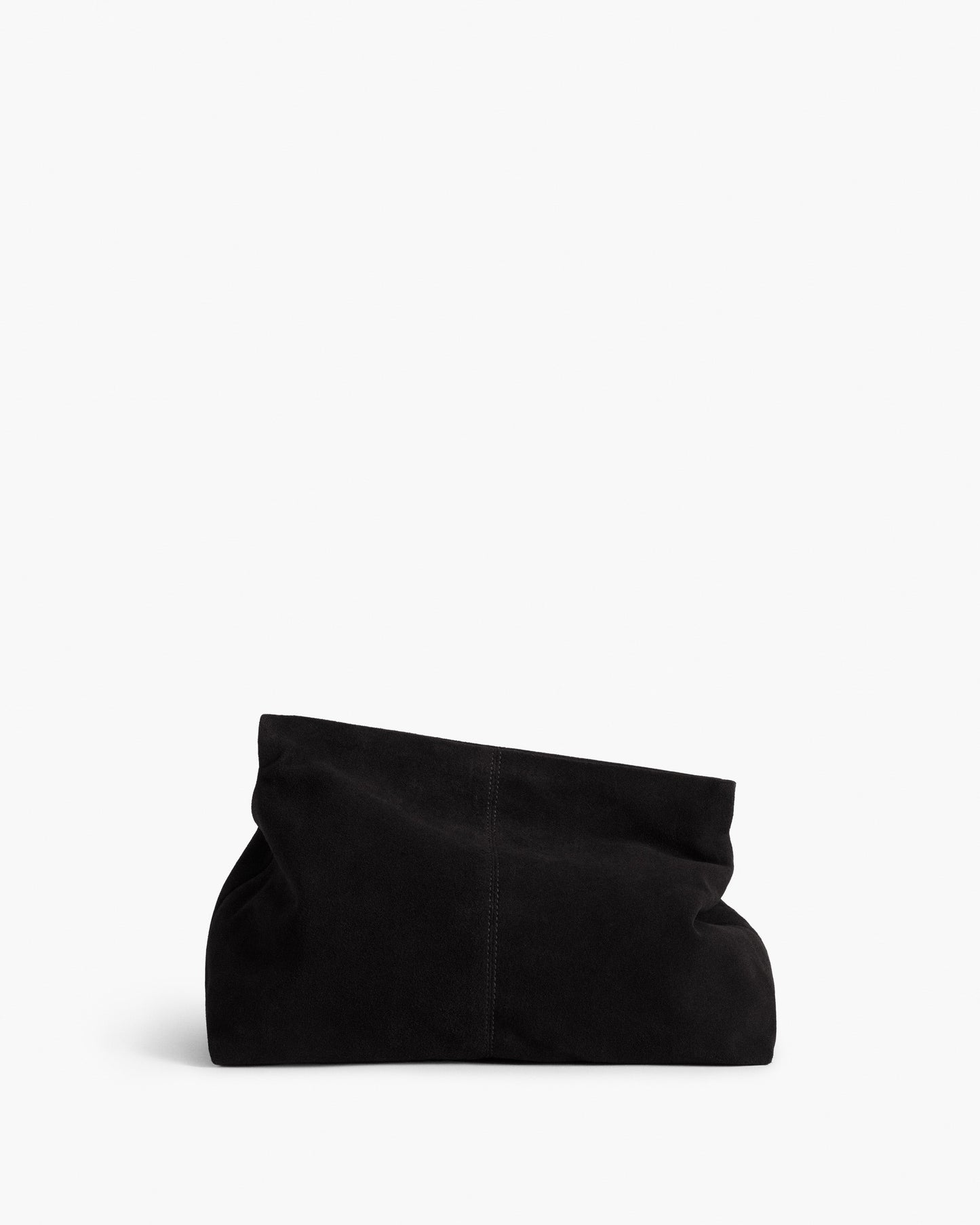 Clay Clutch Suede Black