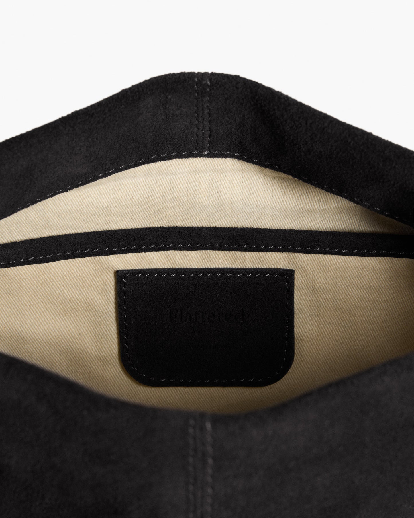 Clay Clutch Suede Black