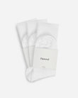Flattered 3 Sock Mercerized White Cotton Top