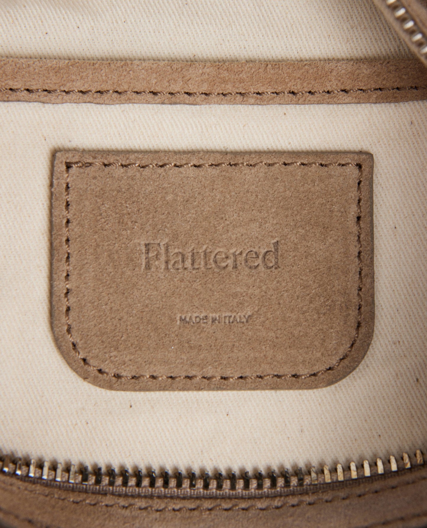 Agnes Mini Bag Suede Sand