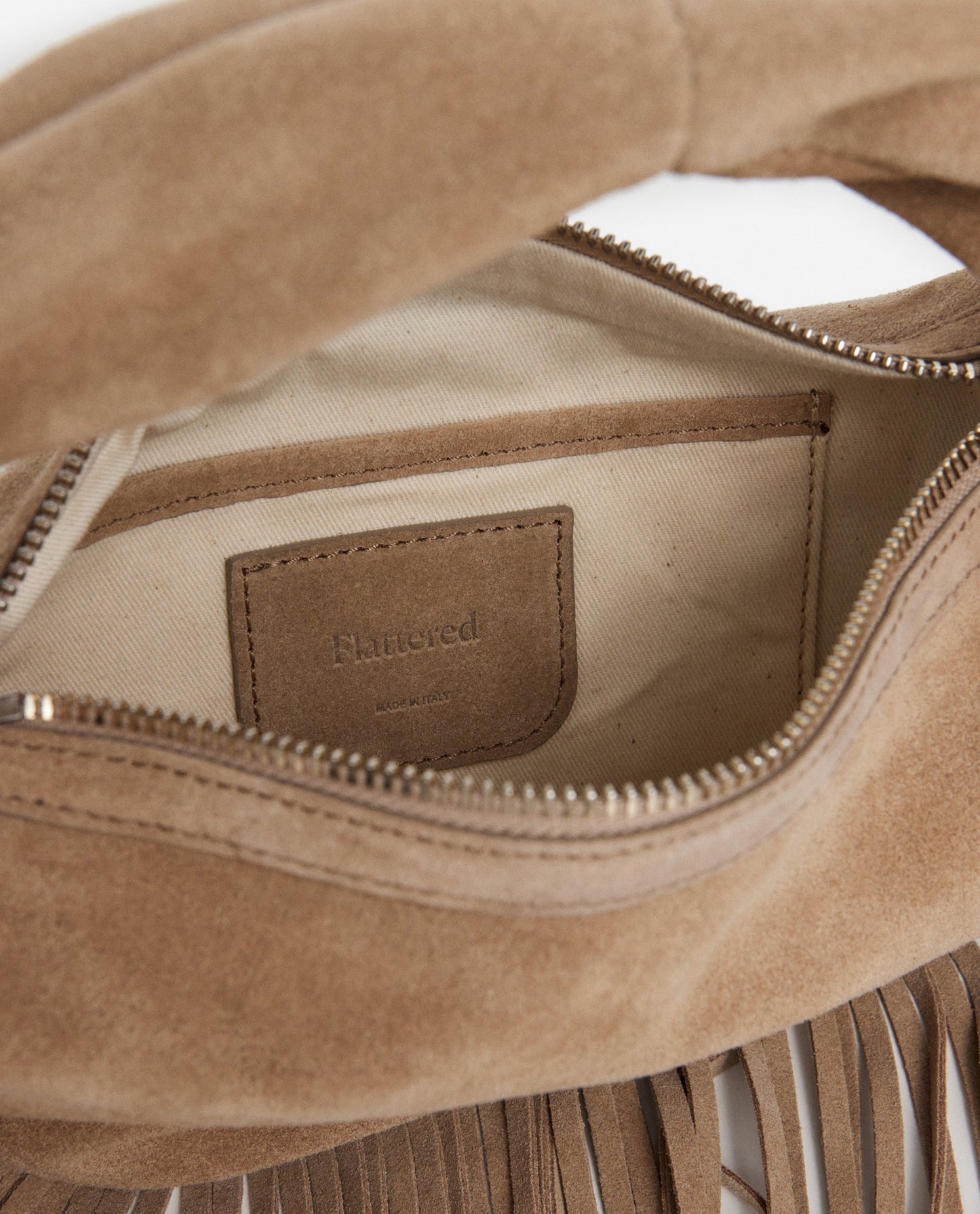 Agnes Mini Bag Suede Sand