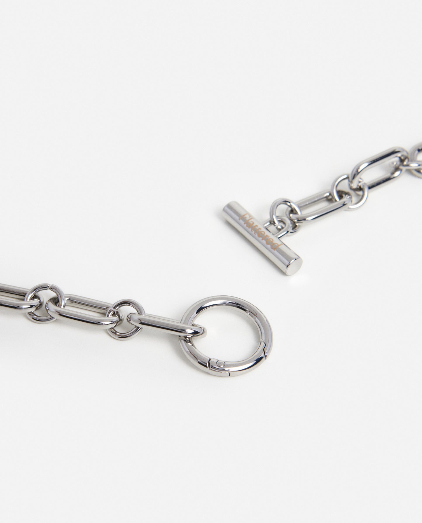 Antonia Belt Metal Pearl Grey