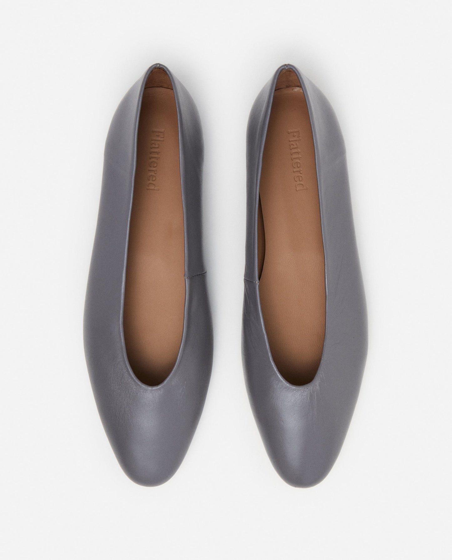 Belinda Leather Stone Grey