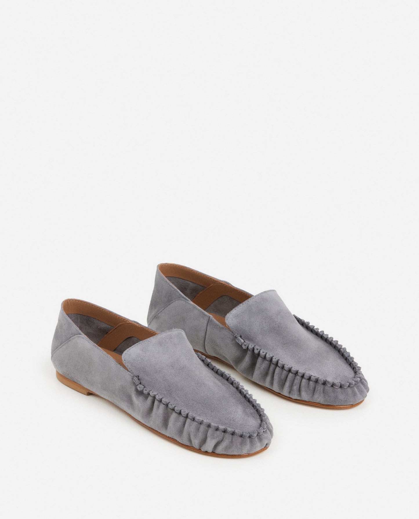 Bon Bon Suede Pearl Grey