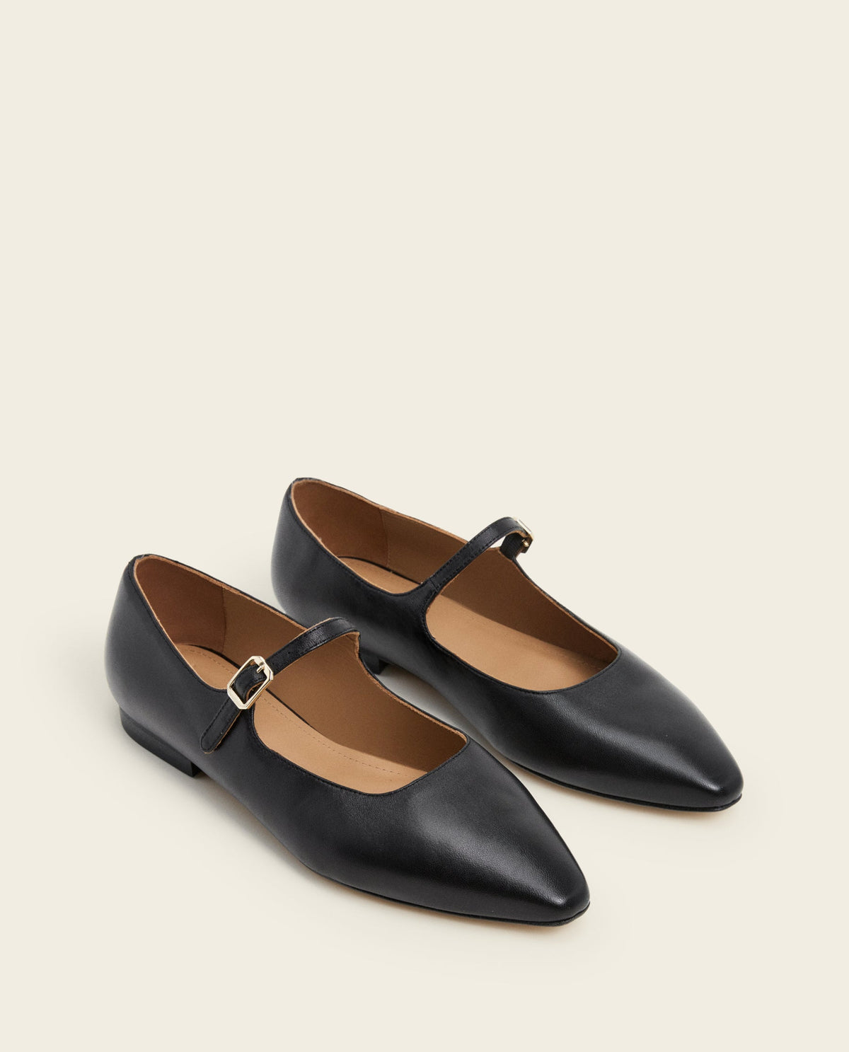 Camila Leather Black
