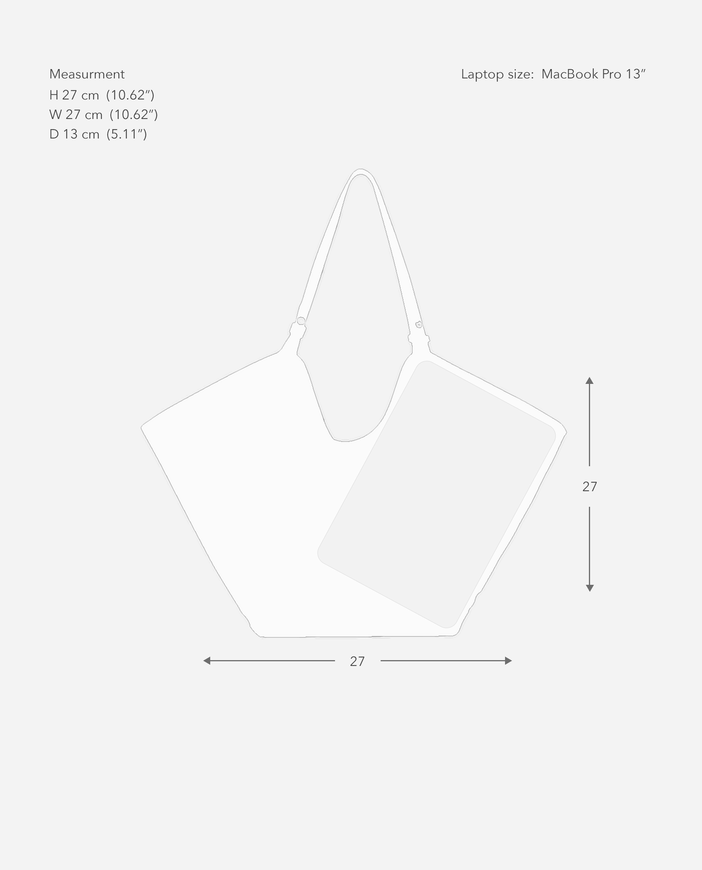 Dahlia Tote Bag Suede Chocolate