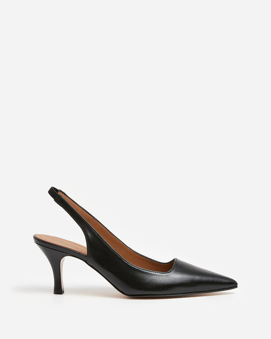 Franchesca Leather Black