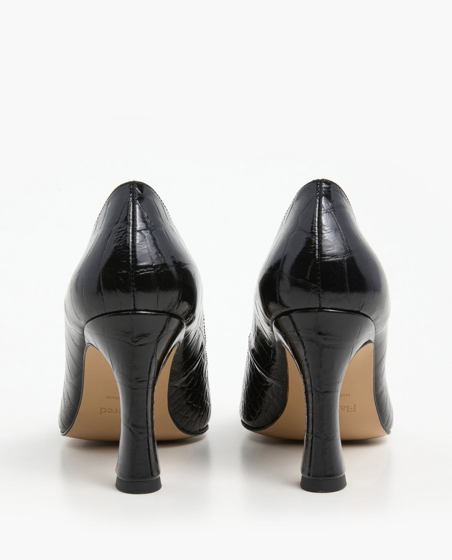 Leonie Leather Black Croco