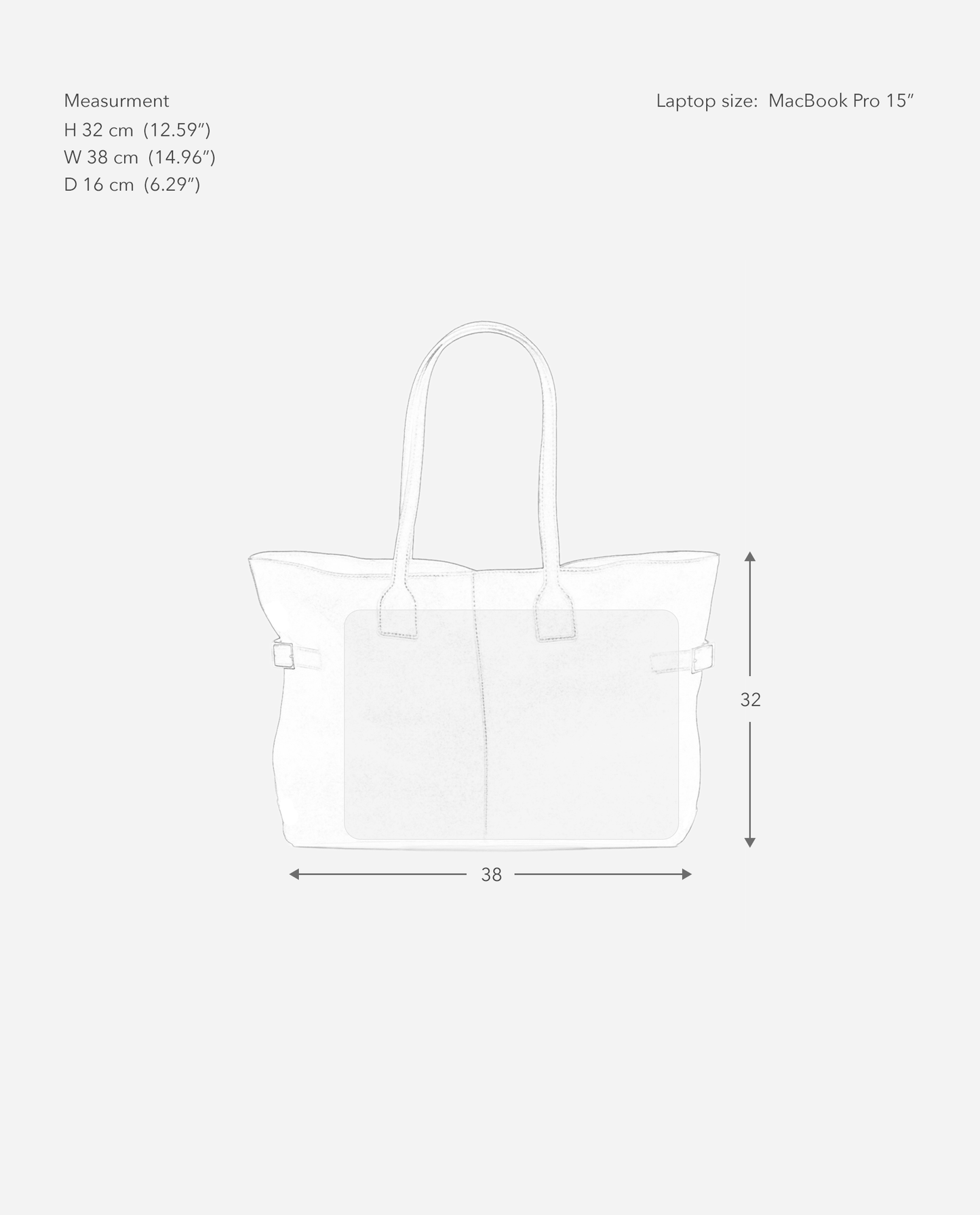 Lesley Tote Bag Grained Leather Black