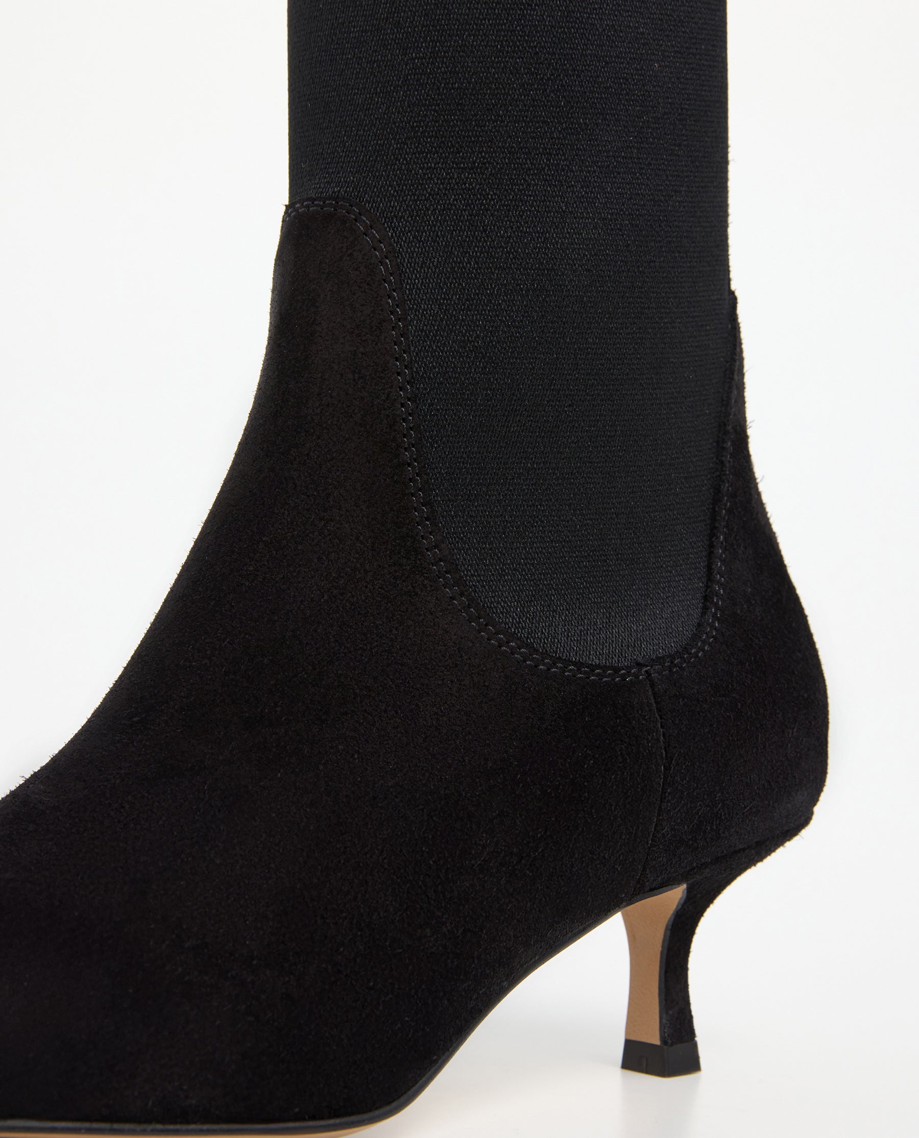 Monroe Suede Black