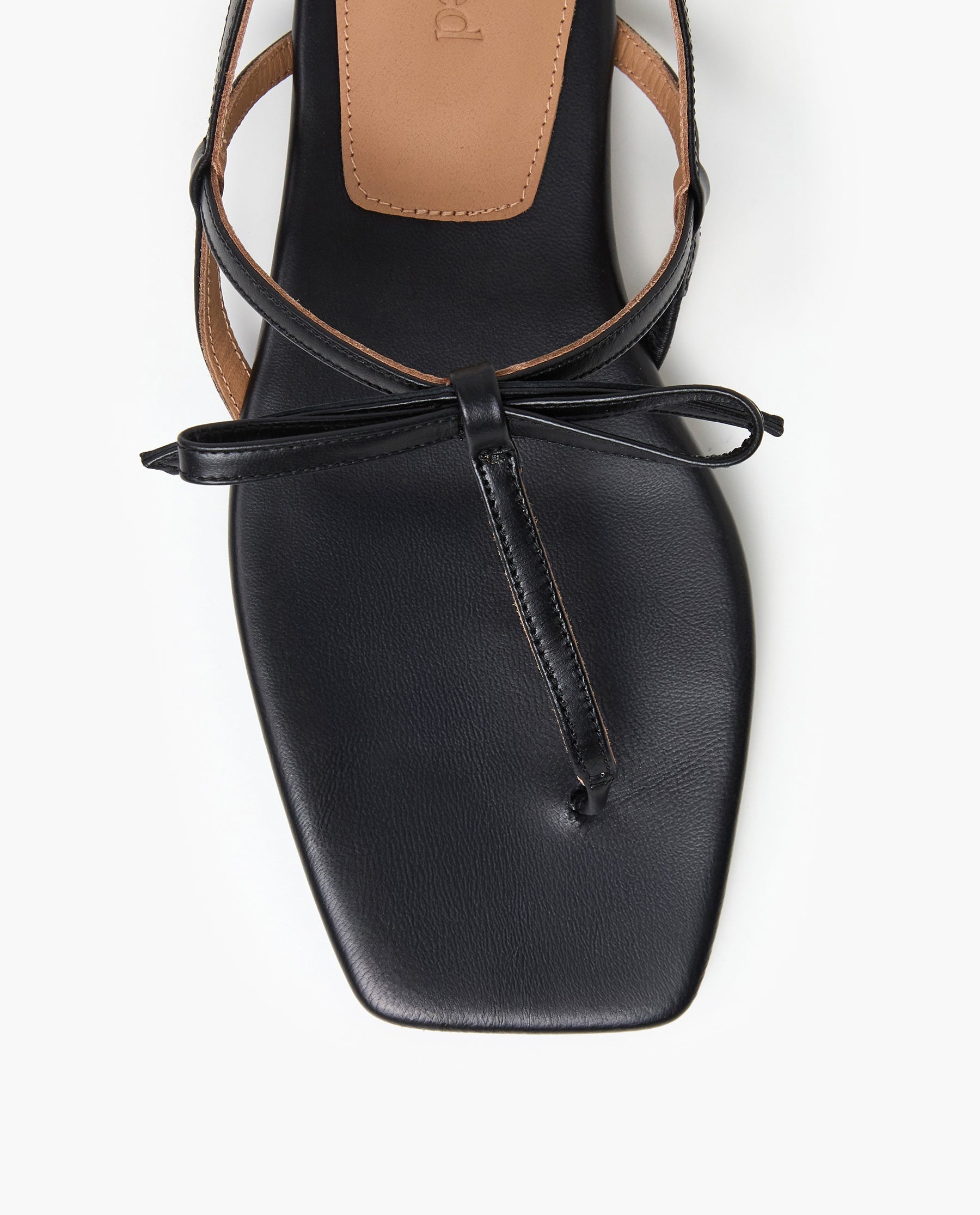 Sina Leather Black