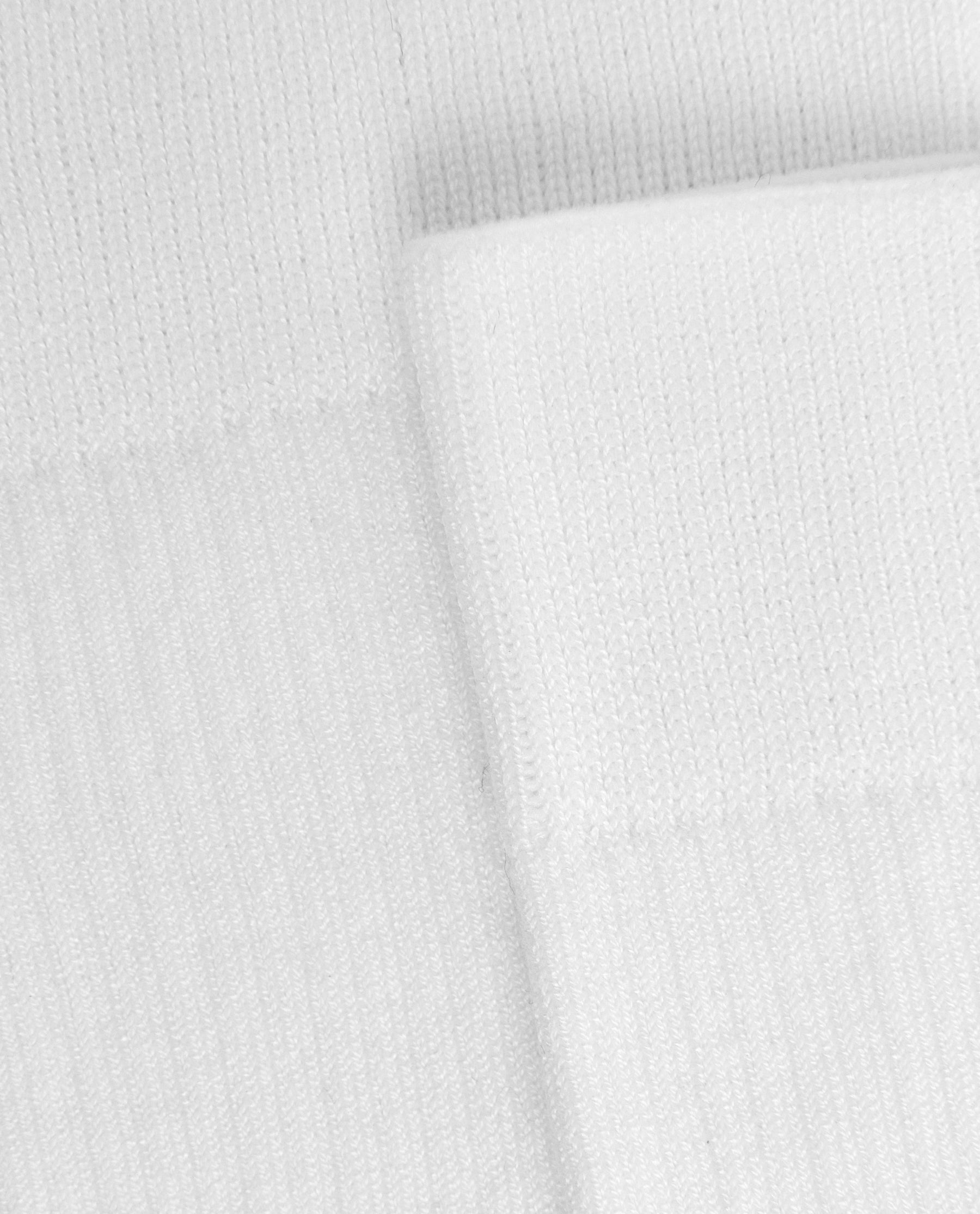 Flattered White Sock Cotton Detail