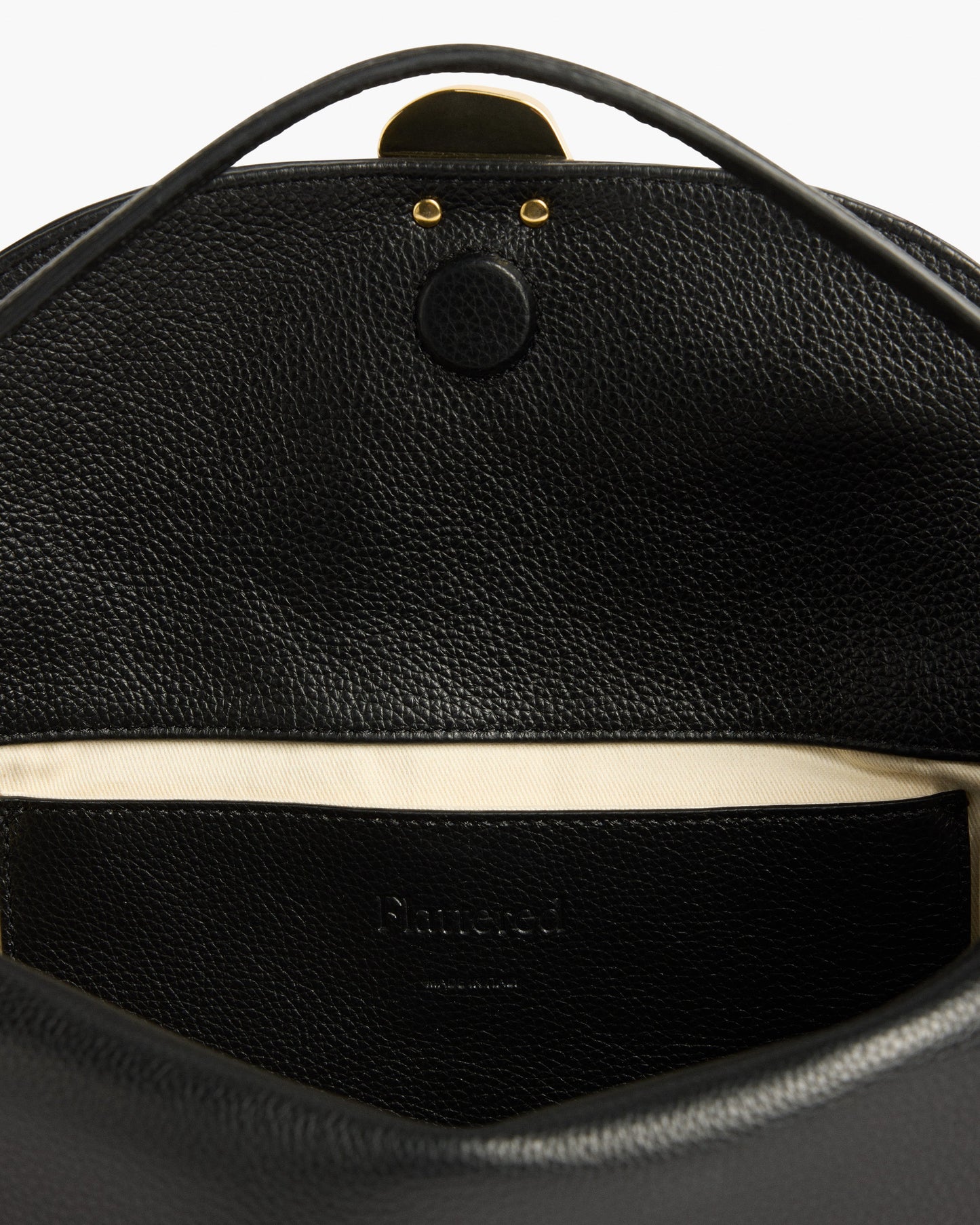 Hanna Grande Bag Grained Leather Black