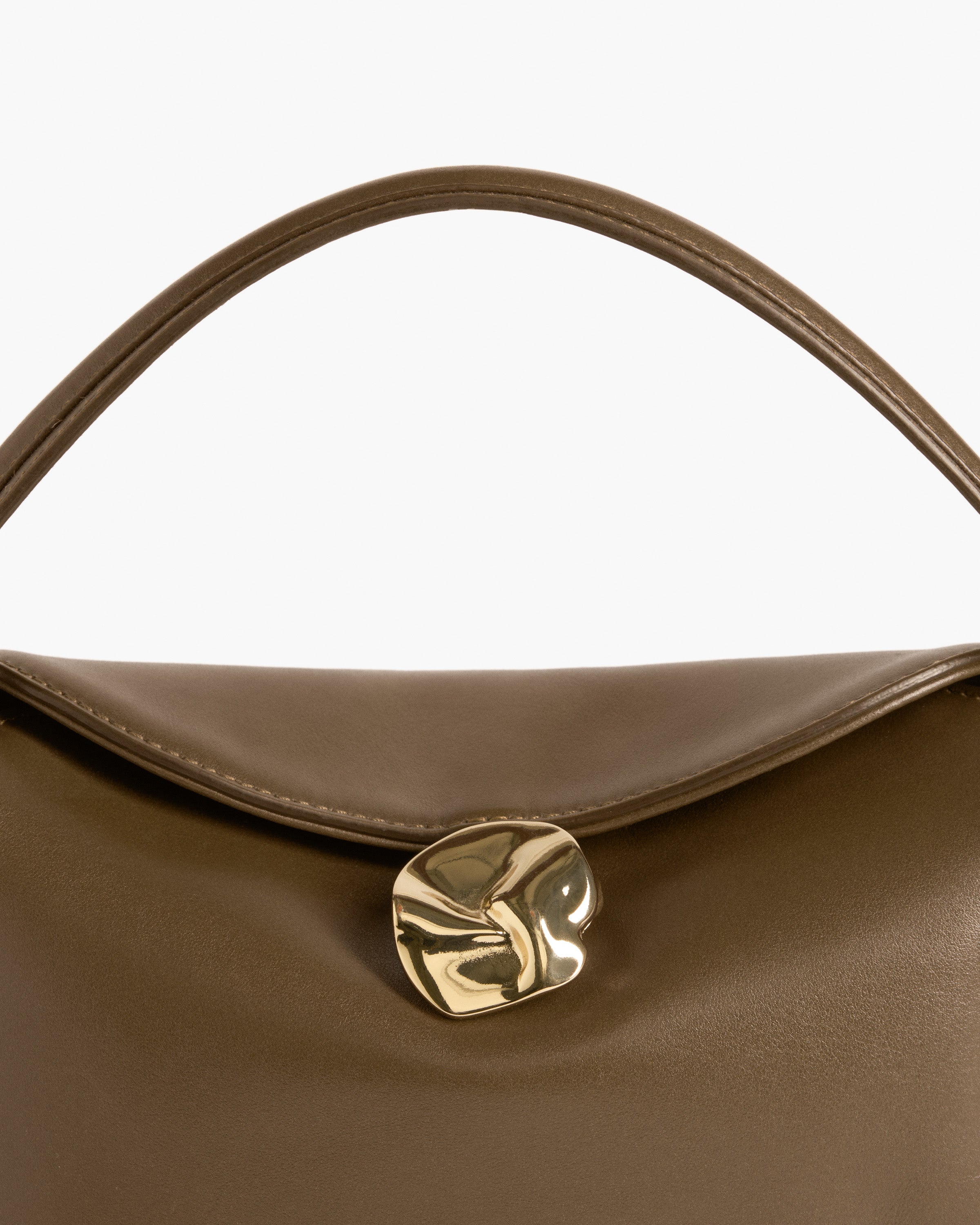 Hanna Mini Bag Leather Khaki