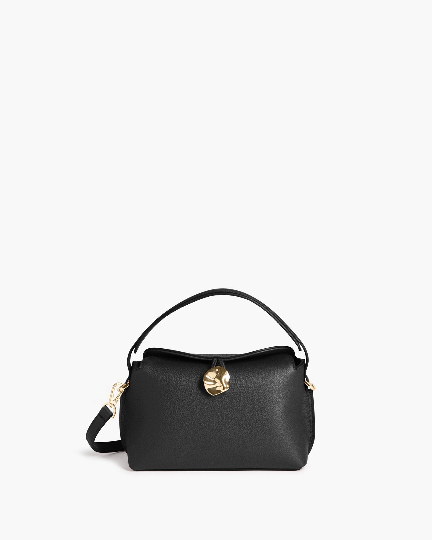 Hanna Mini Bag Grained Leather Black
