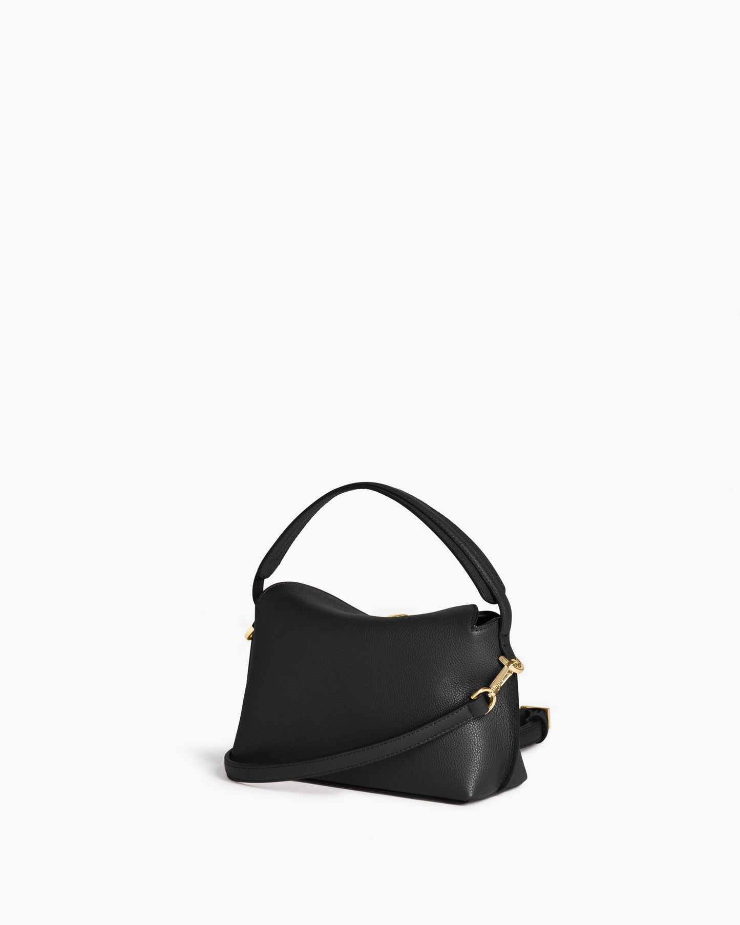 Hanna Mini Bag Grained Leather Black