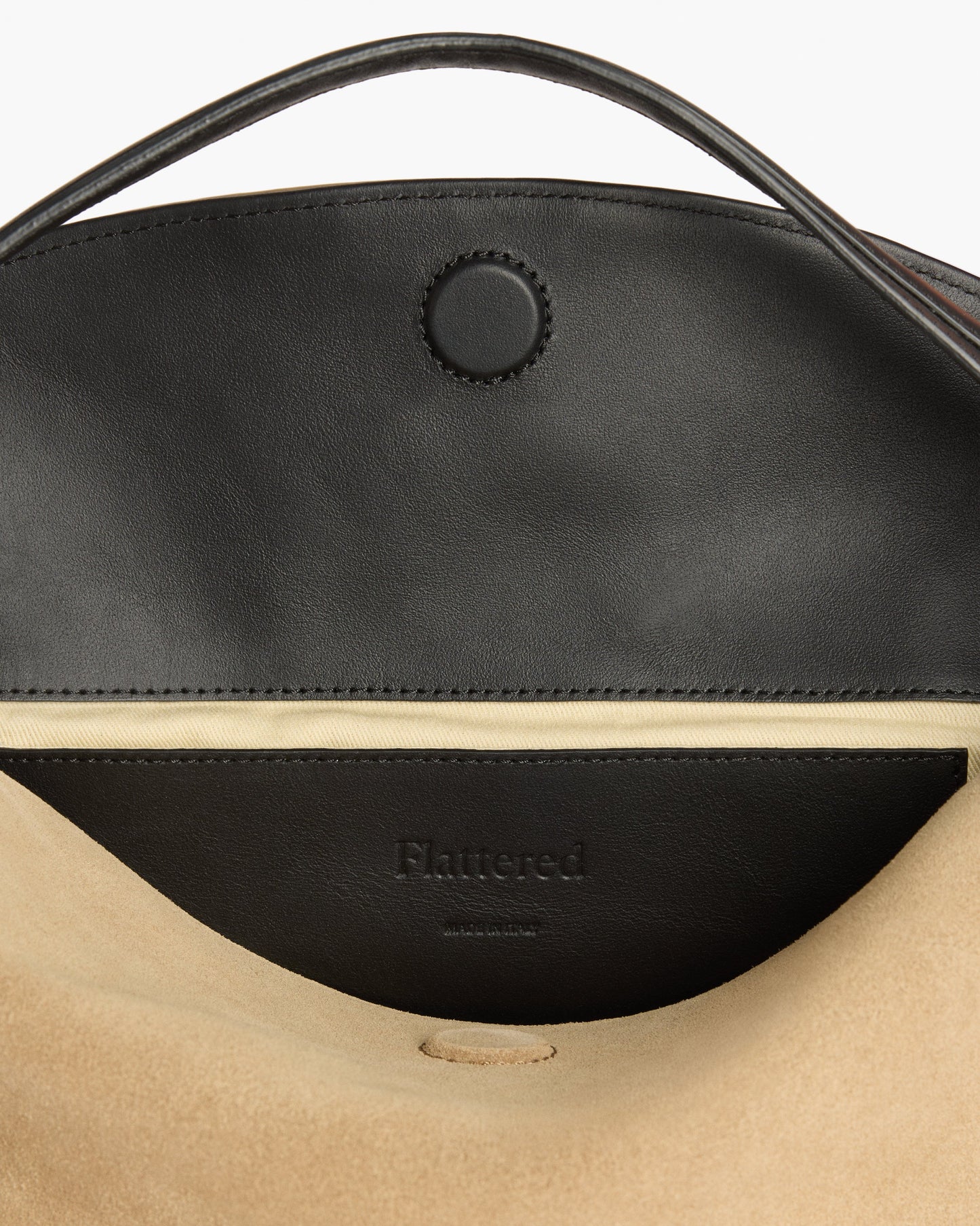 Helia Handbag Suede Sand