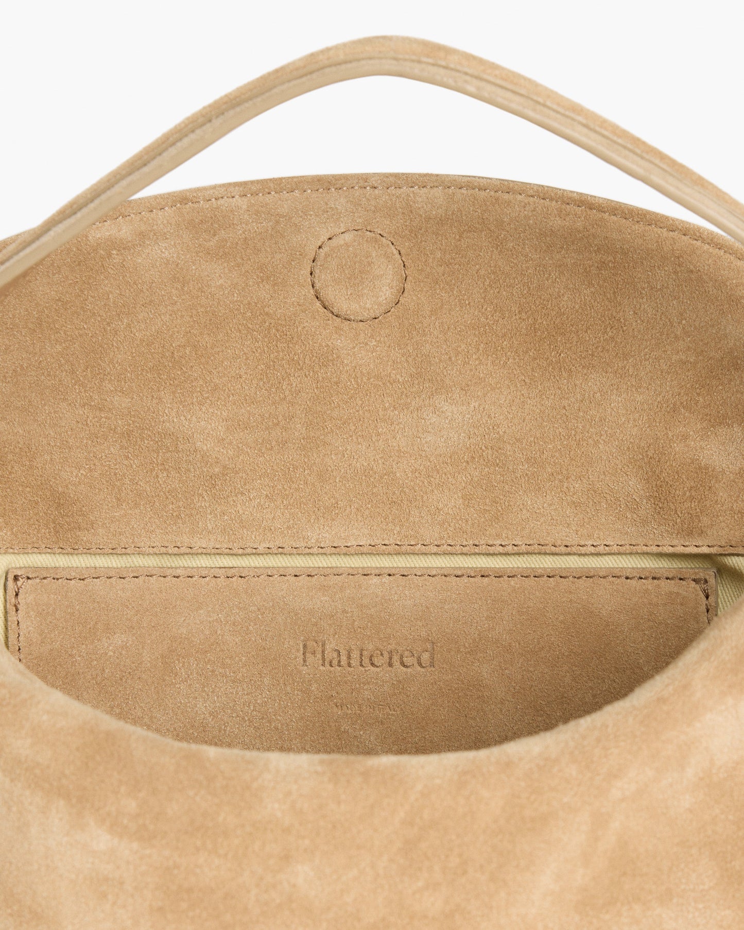 Hera Handbag Suede Sand