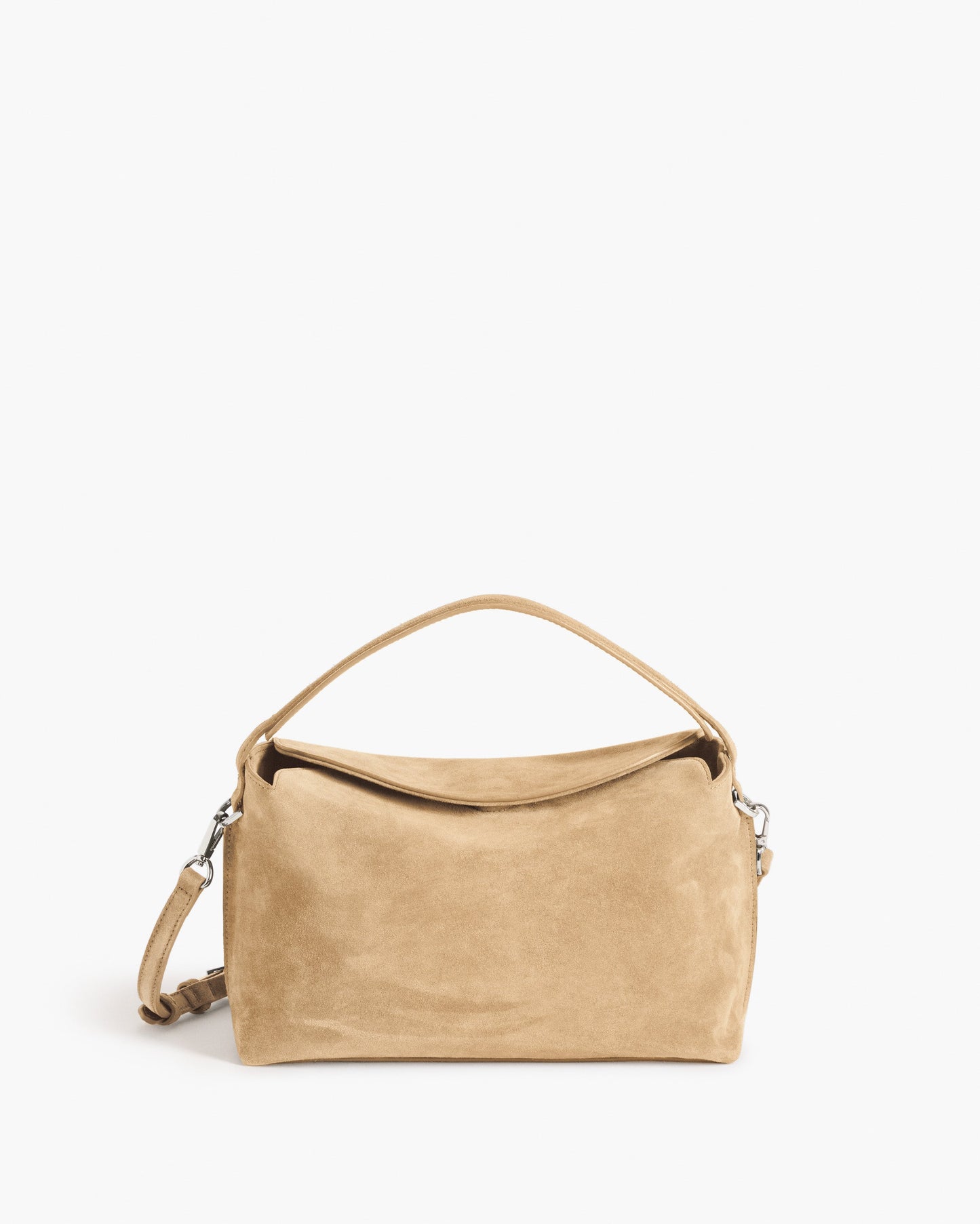 Hera Handbag Suede Sand
