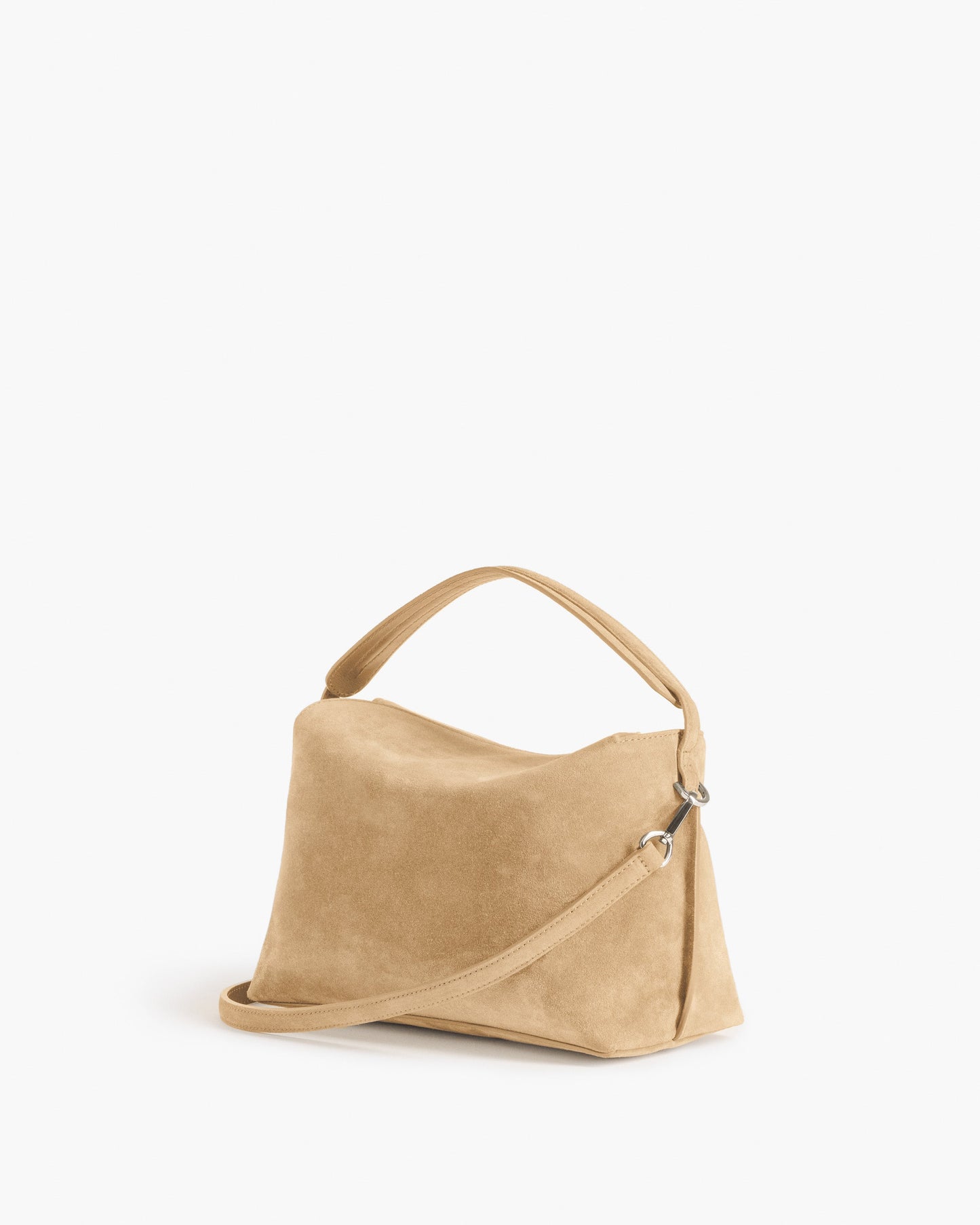 Hera Handbag Suede Sand