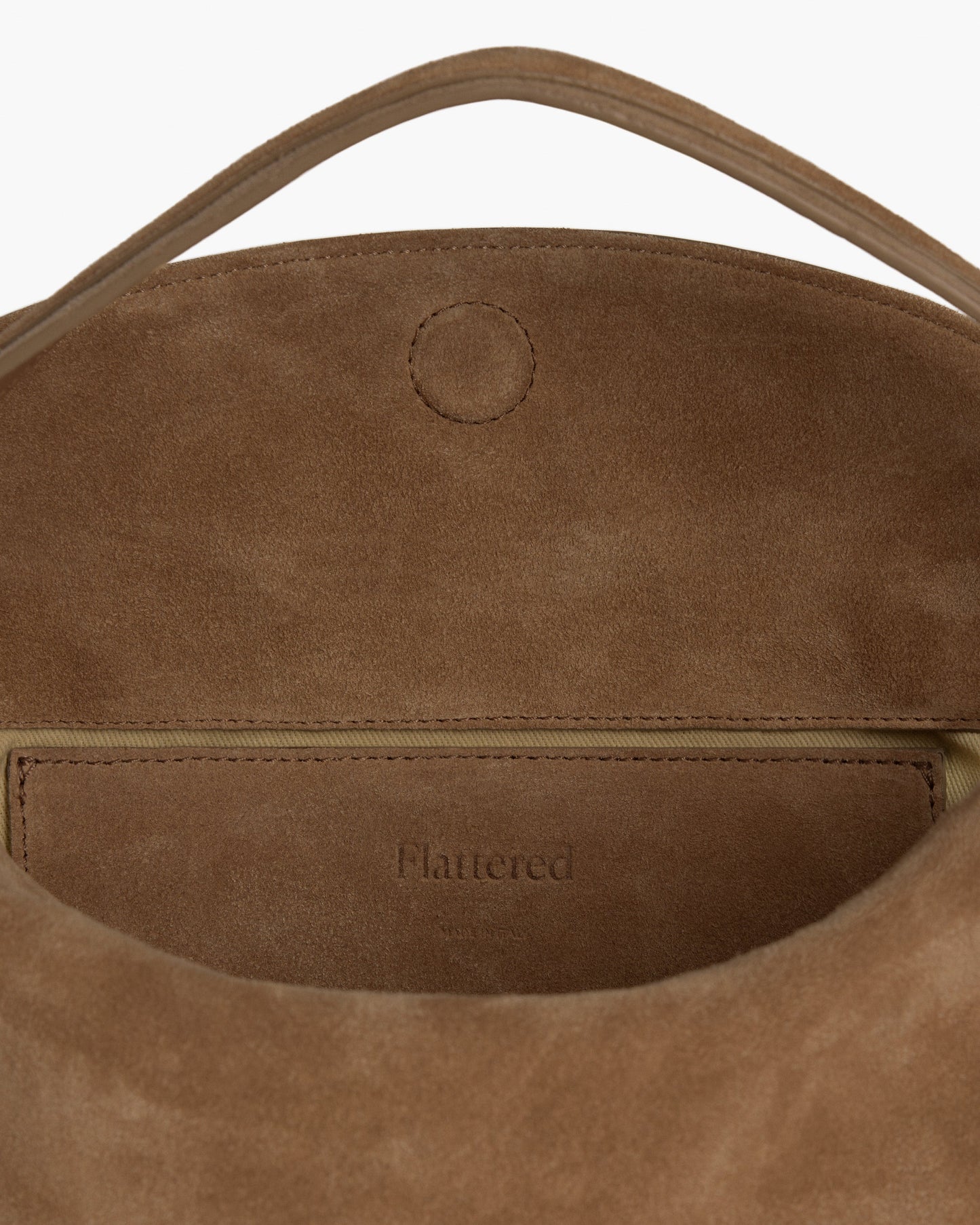 Hera Handbag Suede Wet Sand