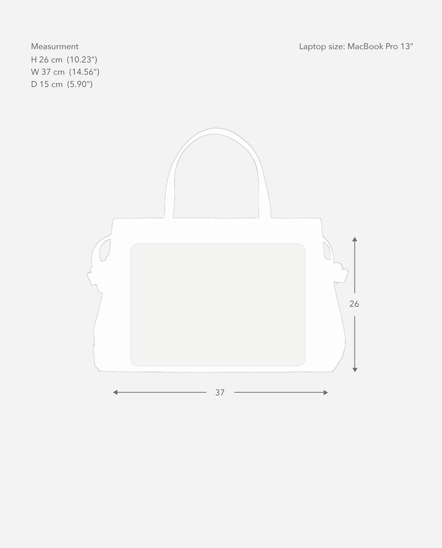 Lisa Bowler Bag Suede Stone Grey