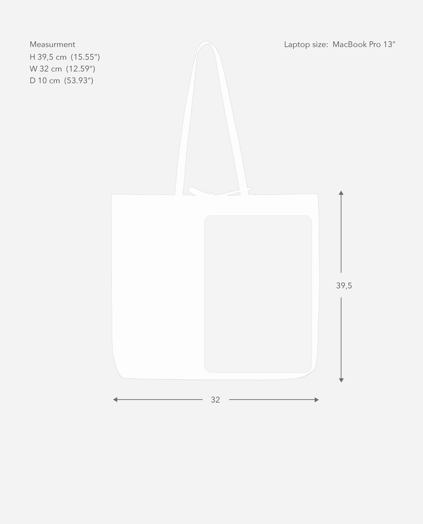 Kayla Tote Bag Grained Leather Black